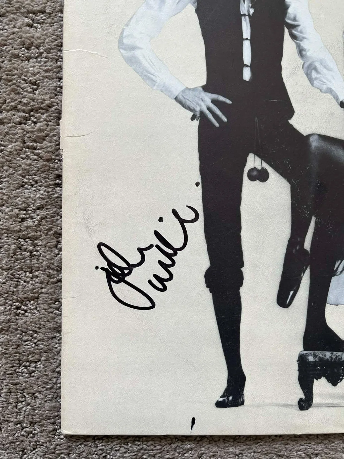 FLEETWOOD MAC RUMORS SIGNED VINYL CHRISTINE MCVIE X3 ORINGINAL PRESSING PROOF, изображение 4