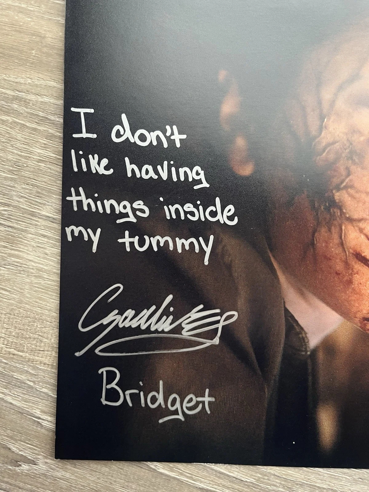 Gabrielle Echols — Gabrielle Echols Signed Evil Dead Rise 11x14 Photo JSA COA Horror Autograph, image 5