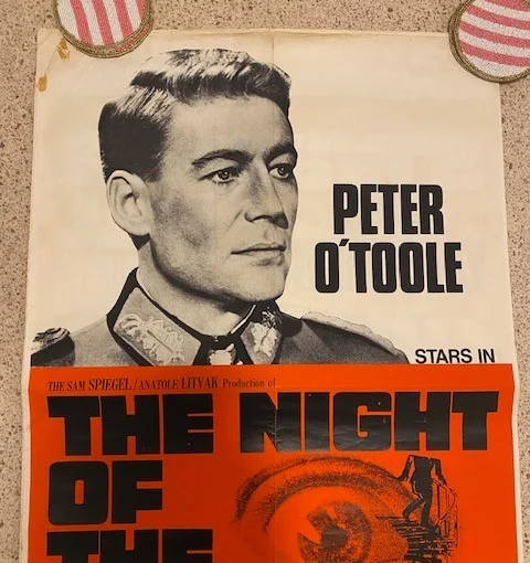 The Night Of The Generals Original One Sheet Peter O'Toole as General Tanz -RARE, изображение 2