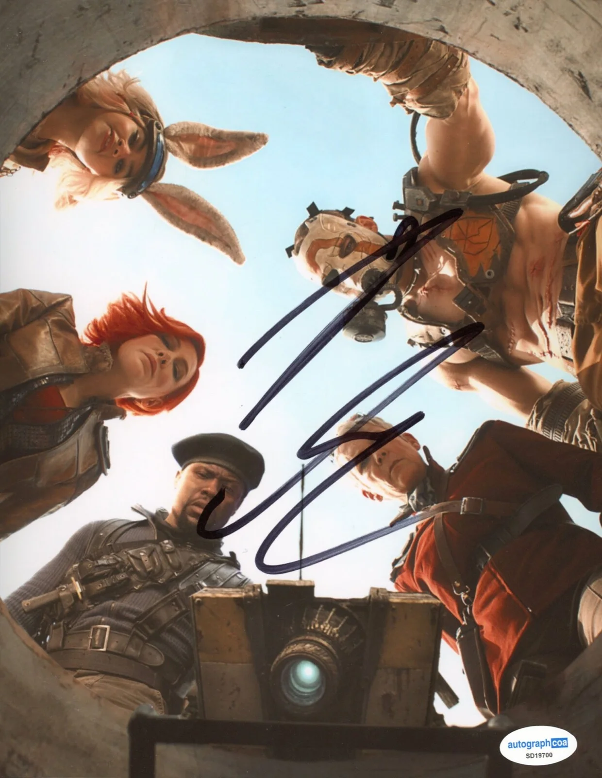 Florian Munteanu — Florian Munteanu signed "BORDERLANDS" 8x10 Photo EXACT PROOF i Krieg ACOA COA, image 4