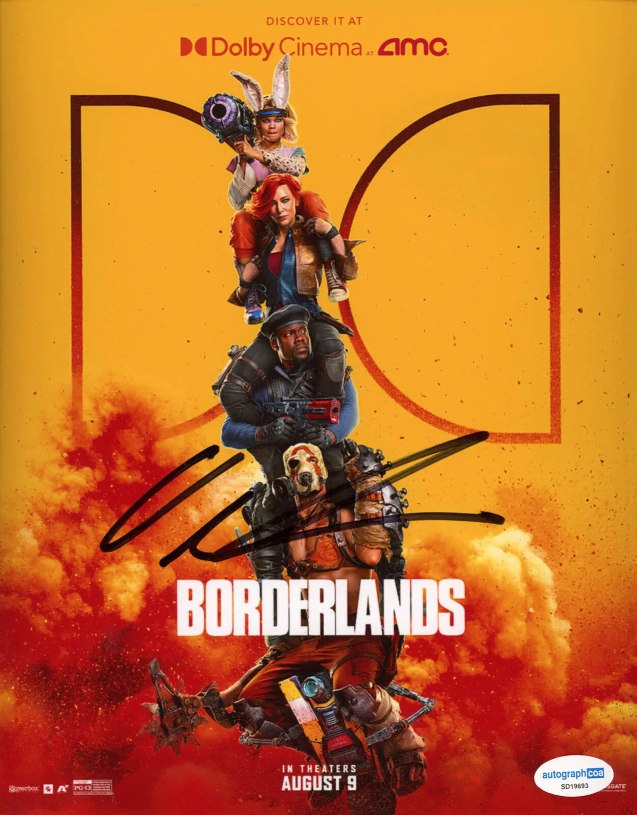 Florian Munteanu — Florian Munteanu signed "BORDERLANDS" 8x10 Photo EXACT PROOF d Krieg ACOA COA, image 4