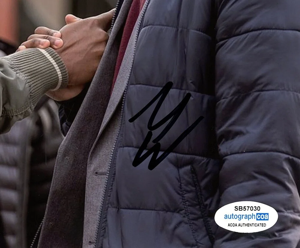 MICHEAL WARD — Micheal Ward signed "TOP BOY" 8x10 Photo Autographed e Jamie ACOA COA, изображение 4