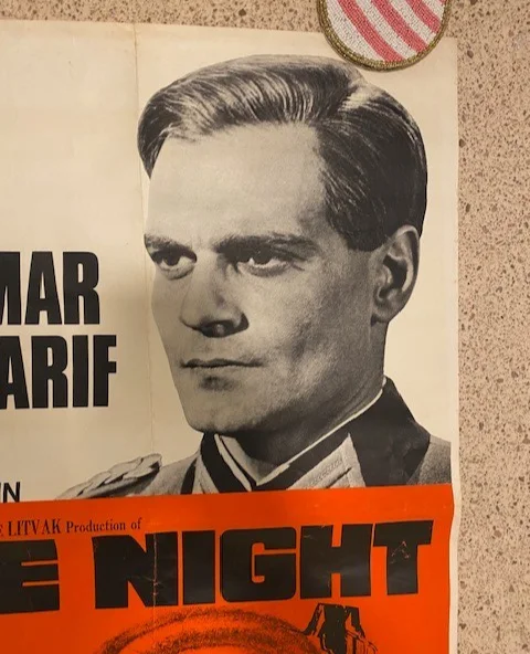 The Night Of The Generals - Original 1 Sheet - Omar Sharif as Major Grau - RARE, изображение 5