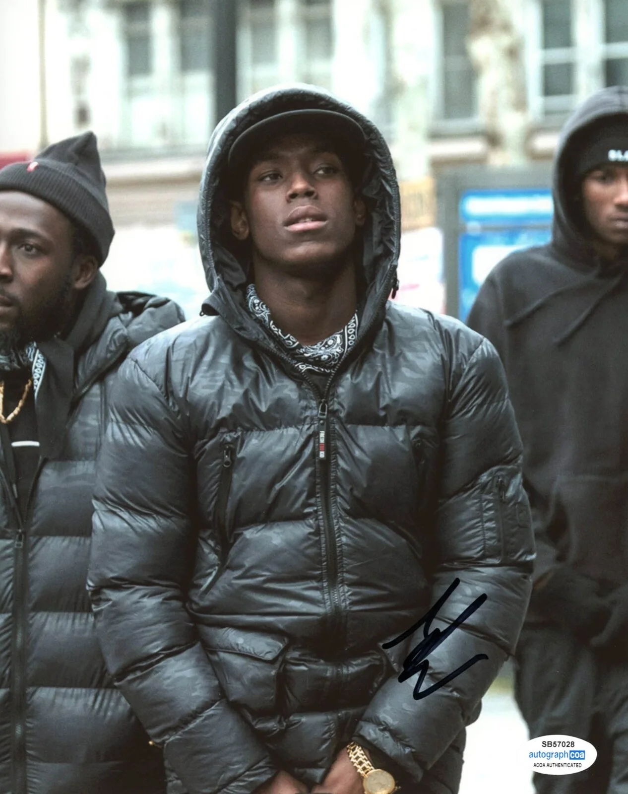 MICHEAL WARD — Micheal Ward signed "TOP BOY" 8x10 Photo Autographed c Jamie ACOA COA, image 3