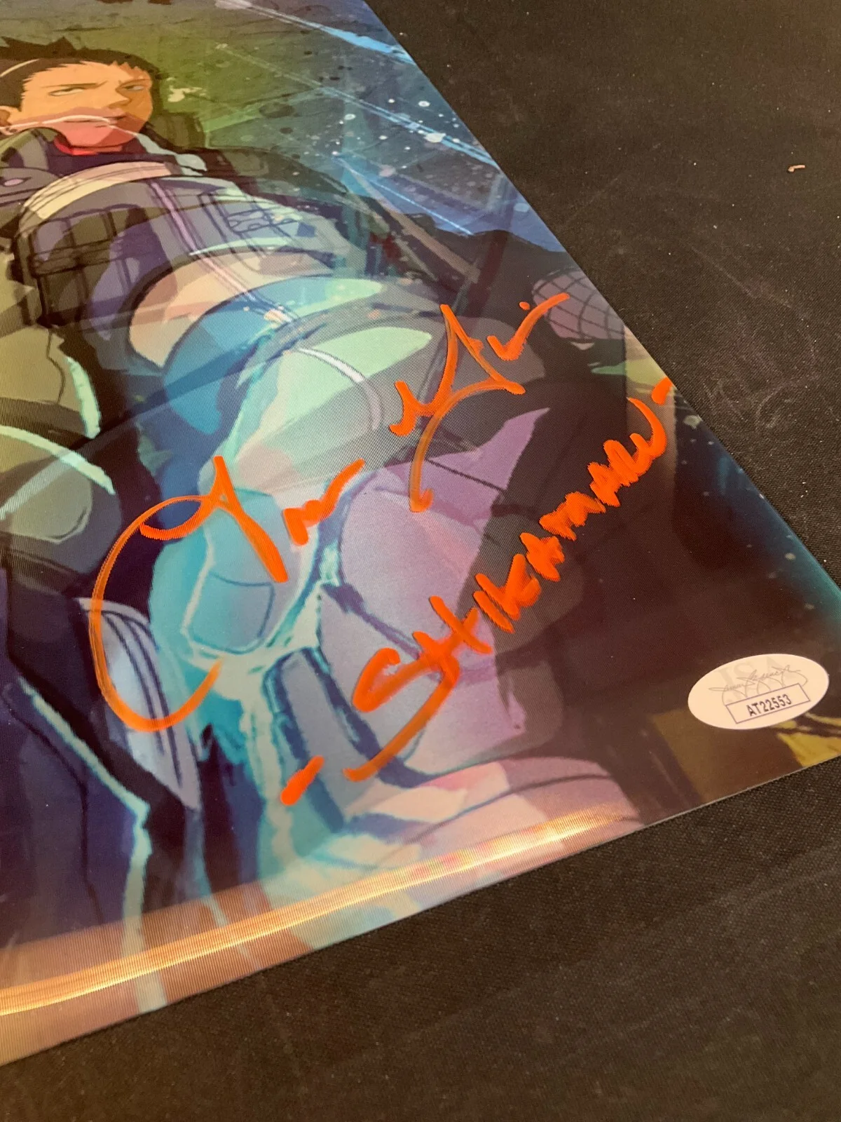 Doug Erholtz, Tom Gibis — Doug Erholtz & Tom Gibis Signed Color Print JSA AUTOS Voice Actors "Naruto" WOW!, image 4