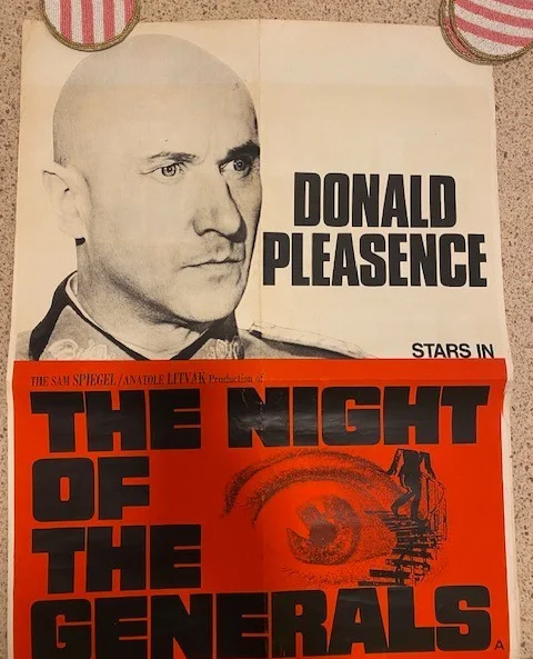 The Night Of The Generals Original 1 Sheet Donald Pleasance as Gnrl Kahlenberge, изображение 2