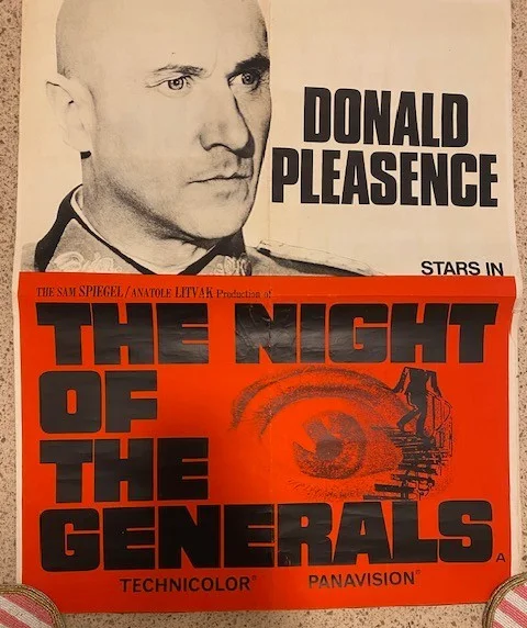 The Night Of The Generals Original 1 Sheet Donald Pleasance as Gnrl Kahlenberge, изображение 3