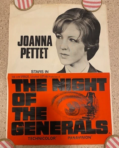 The Night Of The Generals - Original One Sheet - Joanna Pettet as Ulrike - RARE, изображение 2