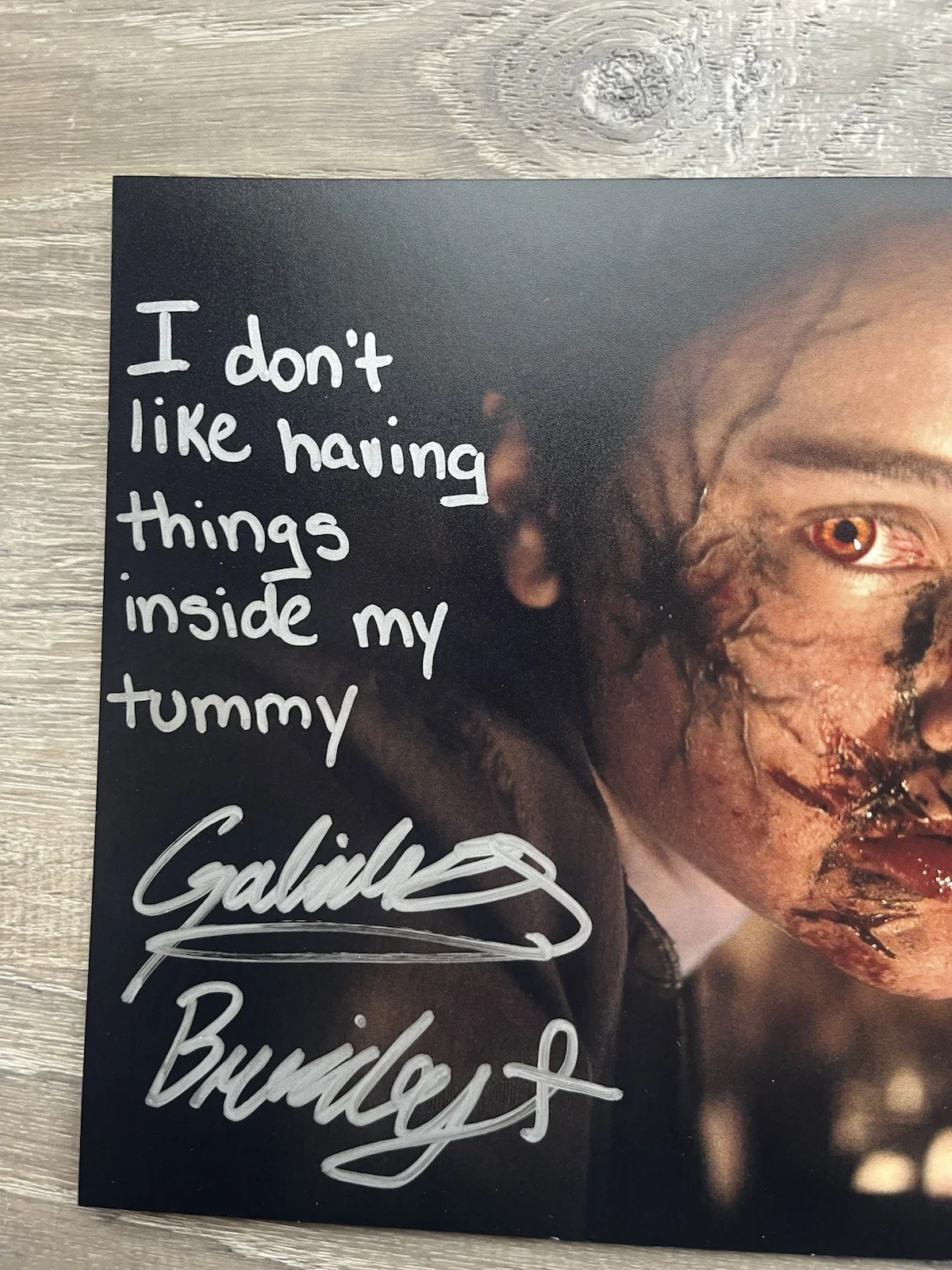 Gabrielle Echols — Gabrielle Echols Signed Inscribed Evil Dead Rise 8x10 Photo JSA COA Horror, image 3