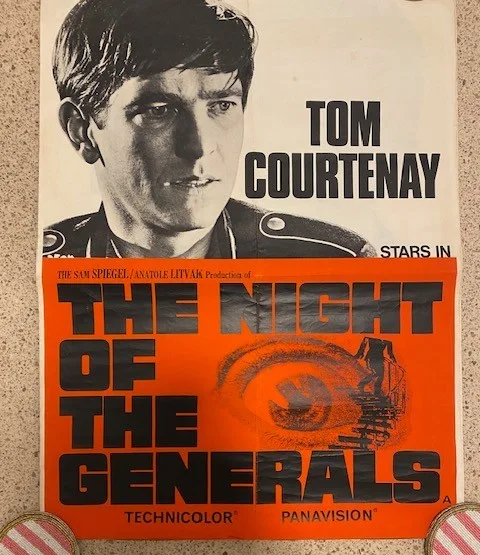 The Night Of The Generals Original One Sheet Tom Courtenay as Corporal Hartmann, image 3