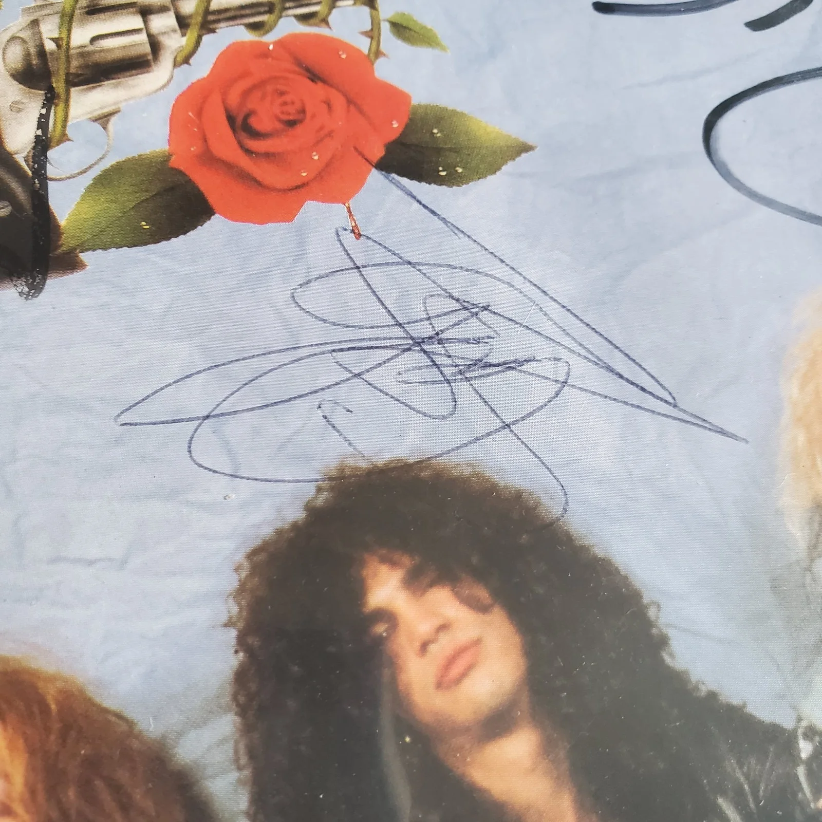 Guns N Roses Signed X3 Slash, Duff, It’s So Easy Mr Brownstone Vinyl Record, image 4