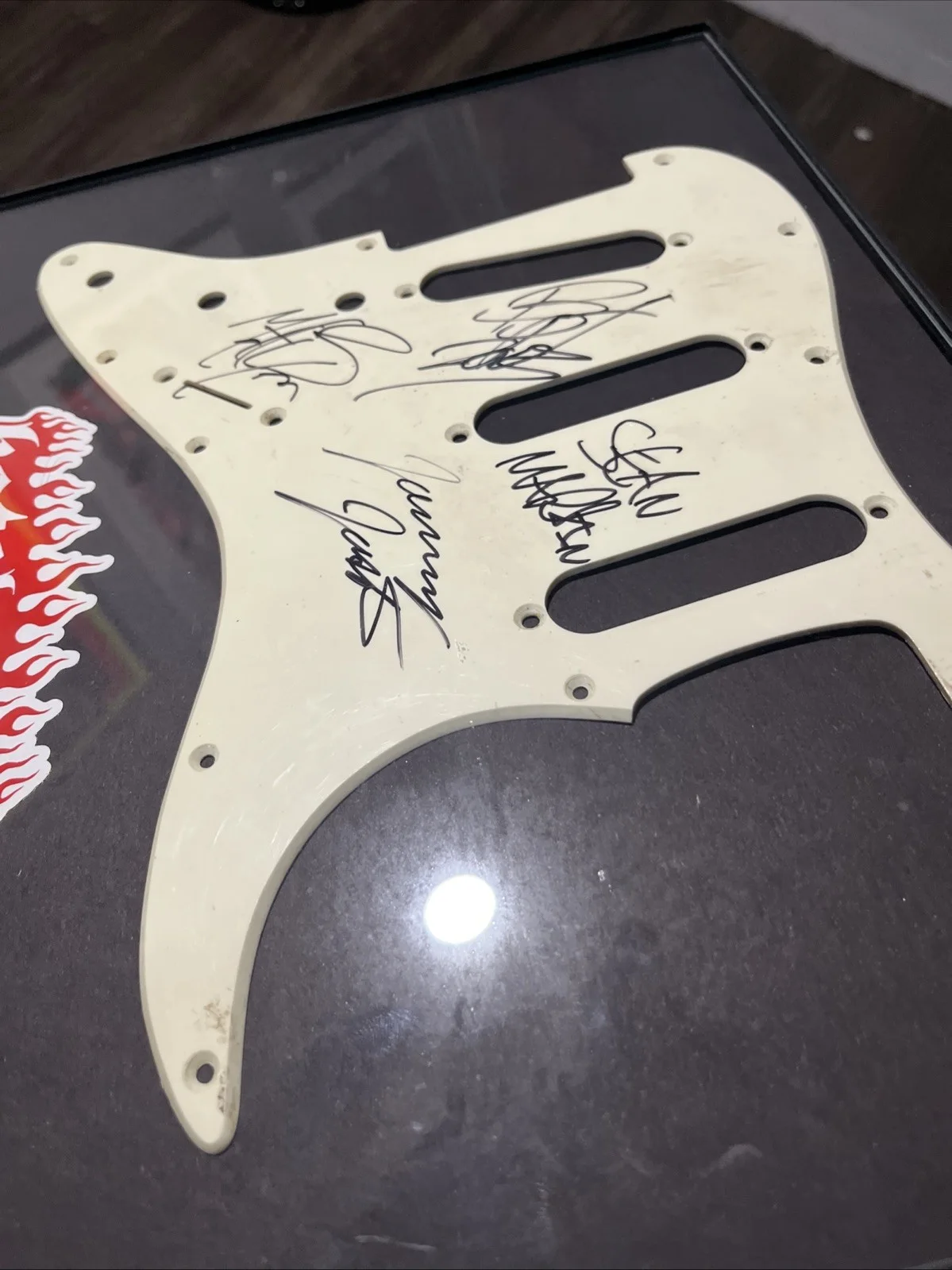 Hatebreed Signed Guitar Pick Autographed Framed Metal Ozzfest, image 4