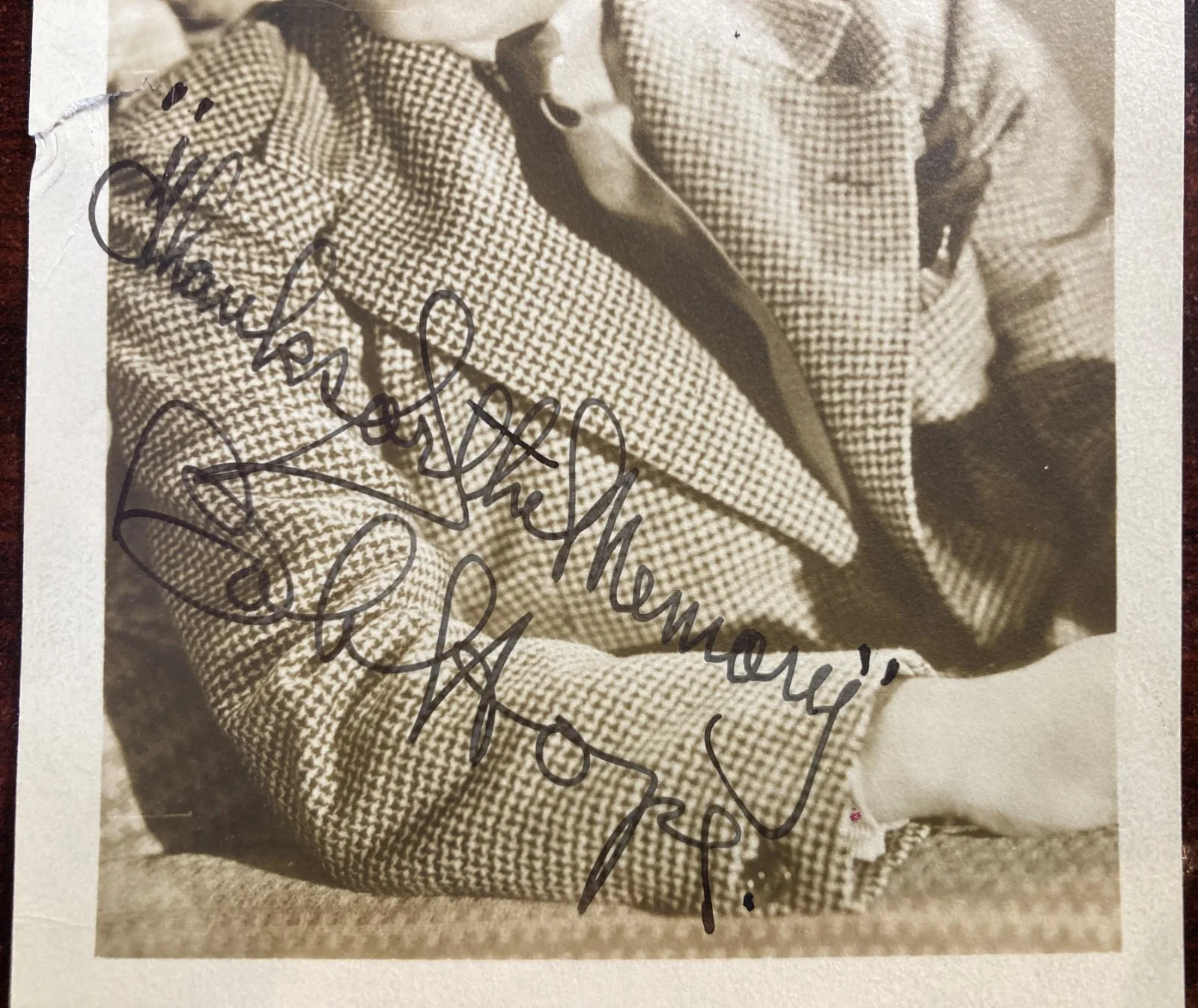 Bob Hope — BOB HOPE - *Signed Photo* - Actor, comedian - Vintage, image 2