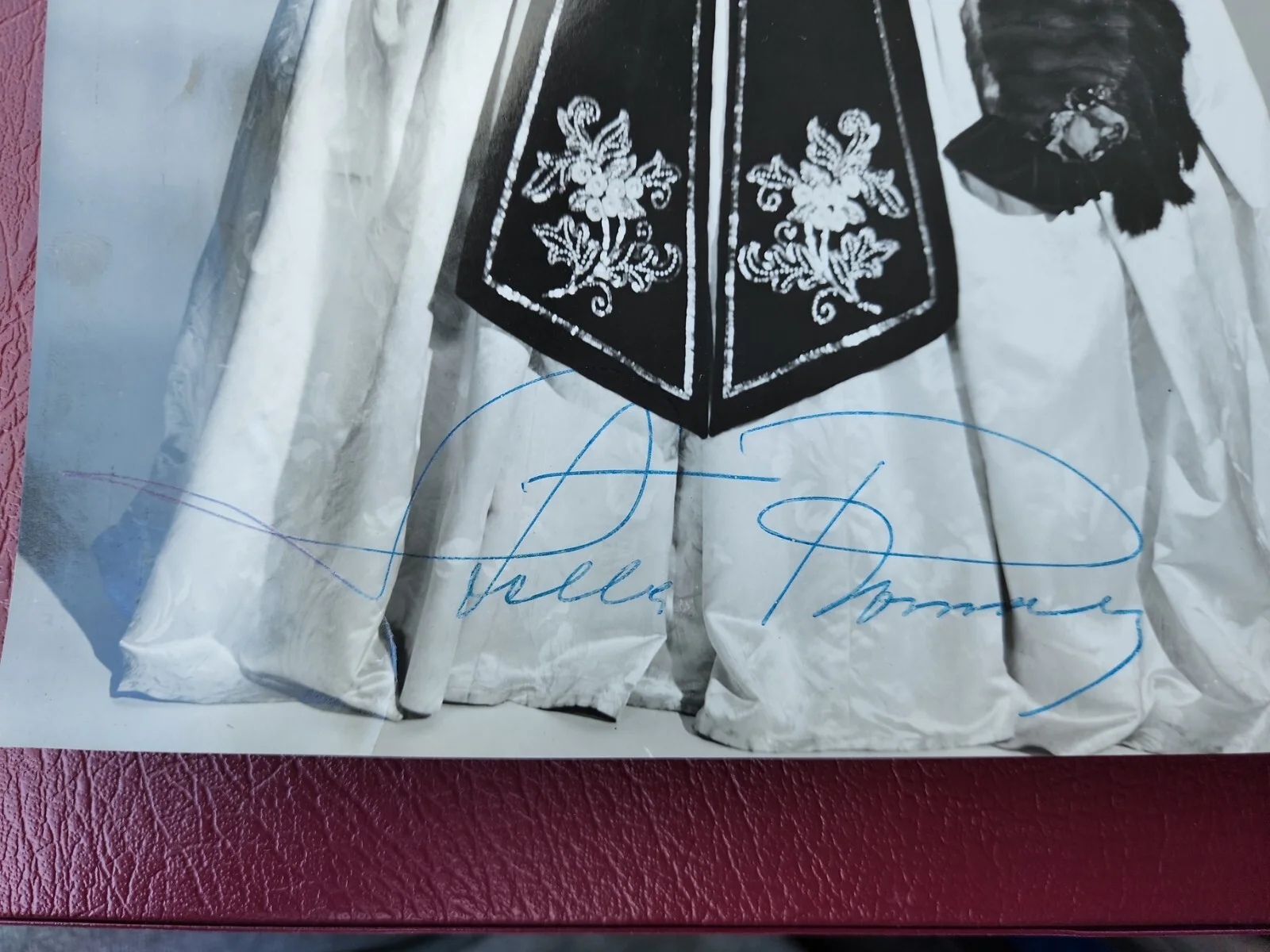 Autograph Stella Roman Romanian Opera Singer signed photo, изображение 2