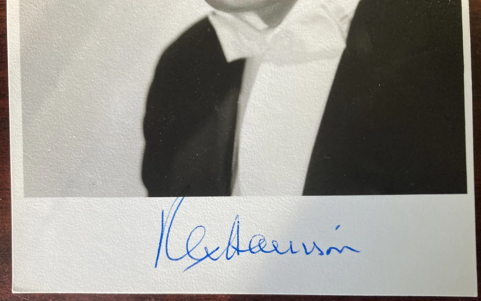 REX HARRISON - *Signed Photo* - Award winning actor - My Fair Lady - Vintage, изображение 2