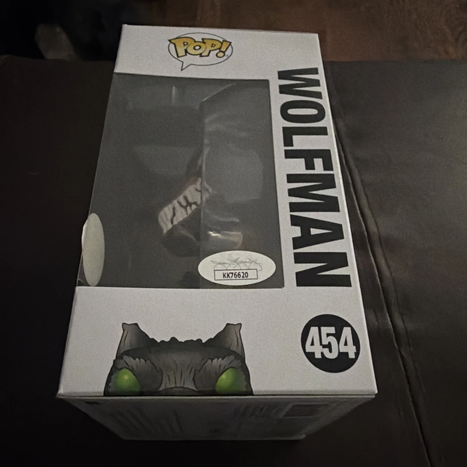 Nightmare Before Christmas Wolfman Funko 454 Signed by Glenn Walters JSA COA, image 3