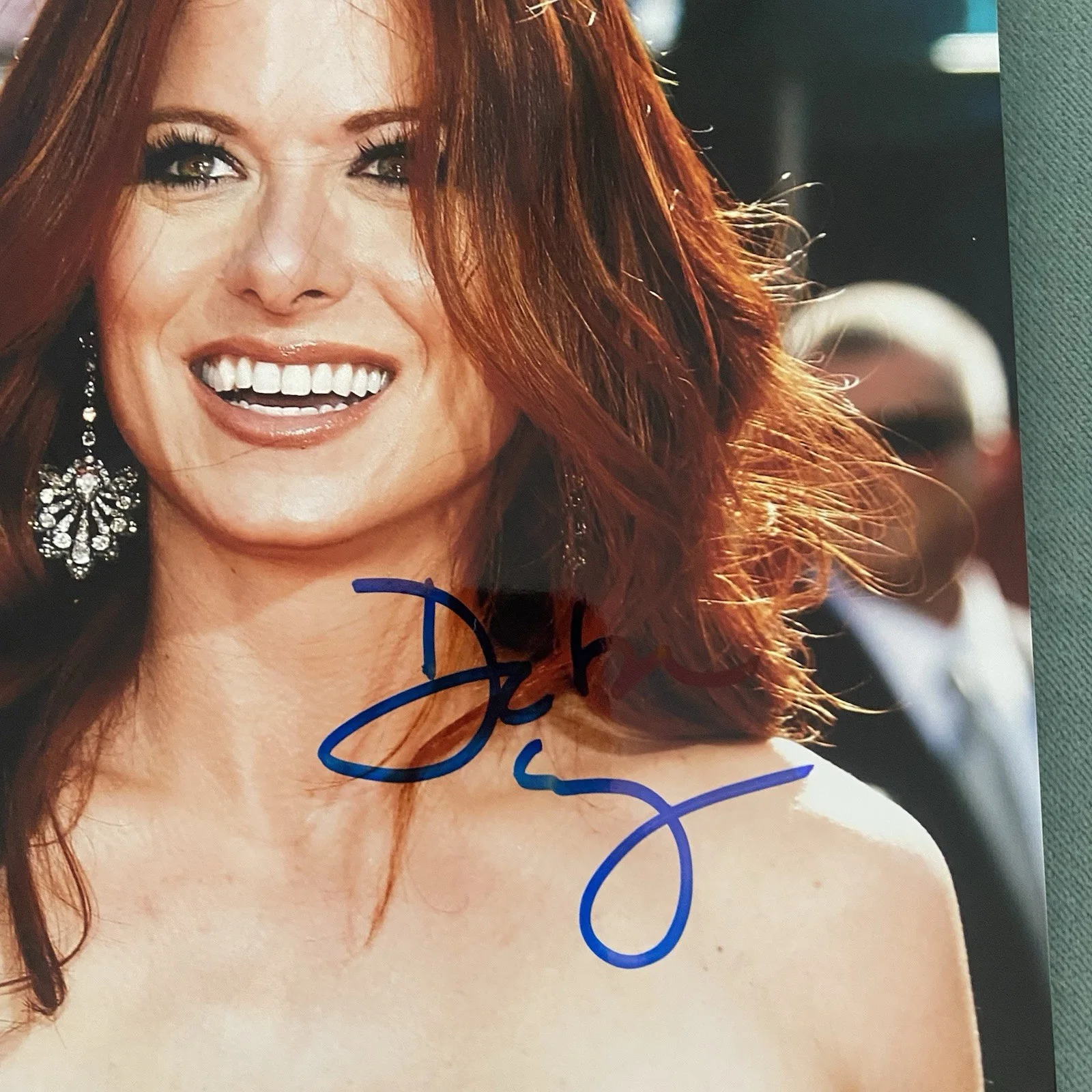 Debra Messing — Debra Messing Will & Grace hand signed autographed 8x10 photo w/Hologram COA, изображение 2