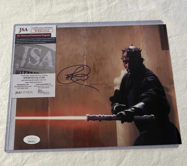 Raymond Park — Ray Park Star Wars Authentic Signed Autographed 10x8 Photo JSA COA, image 4
