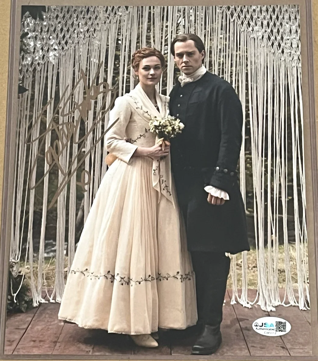 Richard Rankin, Sophie Skelton — Outlander Sophie Skelton Signed 8x10 Photo (JSA)