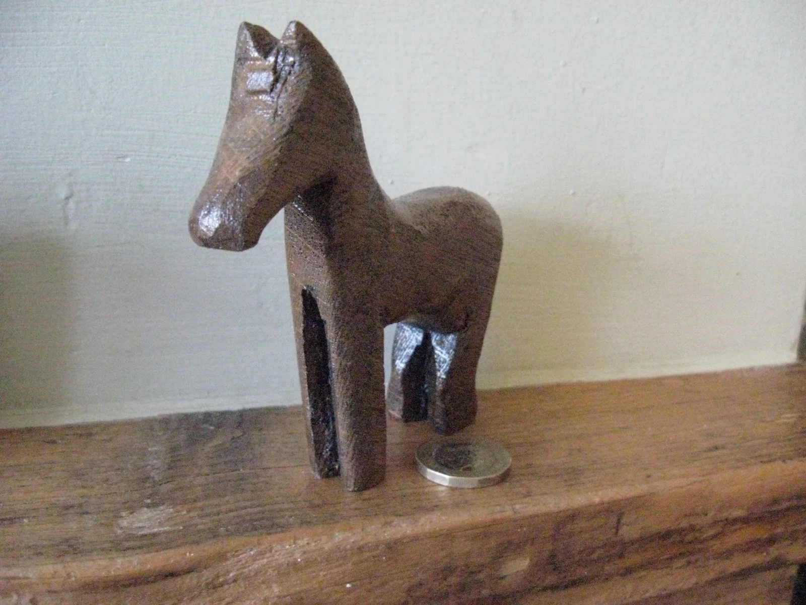 Blade Runner 2049 Officer K Wooden Horse.real wood oak, изображение 2