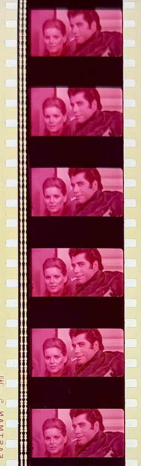 Grease - 1978 - Very Rare Unmounted Genuine 35mm Film Cells, image 3