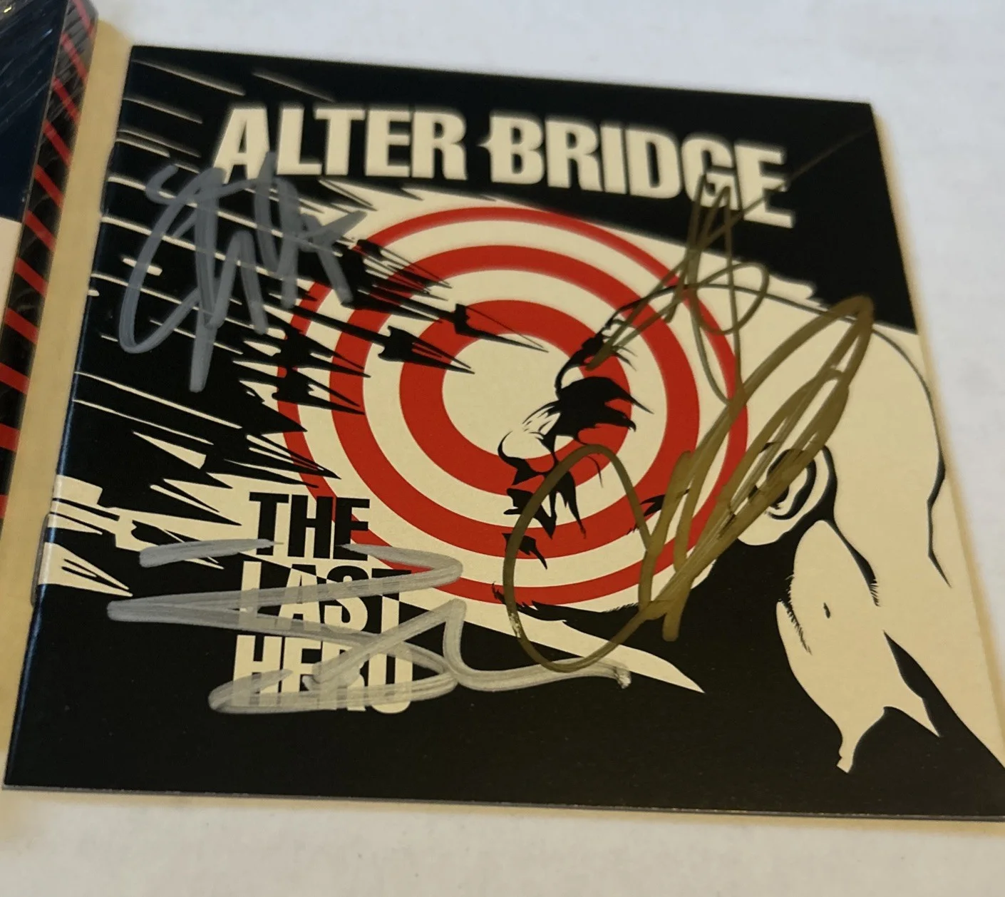 Alter Bridge Last Hero Signed Autographed CD Tremonti Kennedy, image 2