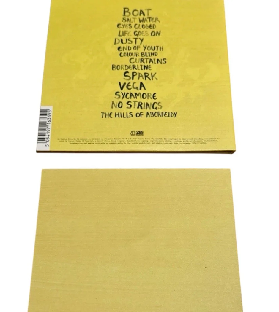 Ed Sheeran Signed Autographed Subtract CD Insert Art Shape of You NEW, изображение 2