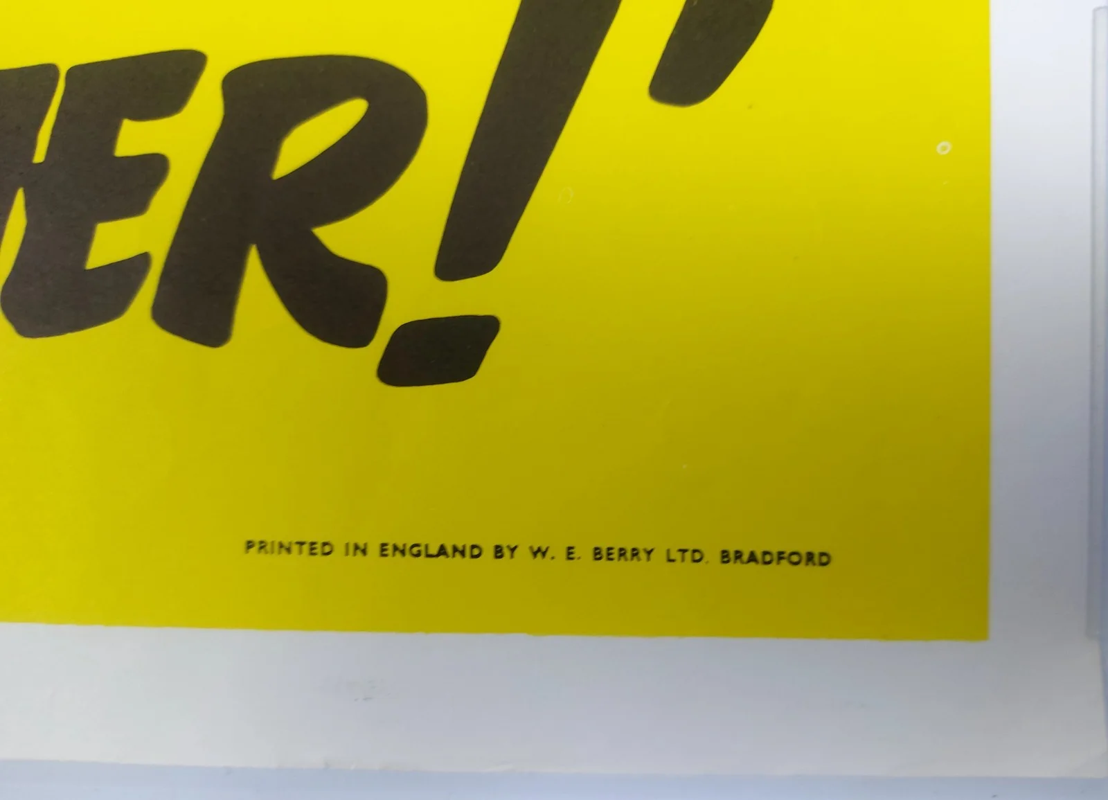 FATHER DEAR FATHER ORIGINAL UK QUAD FILM POSTER 1973, image 3