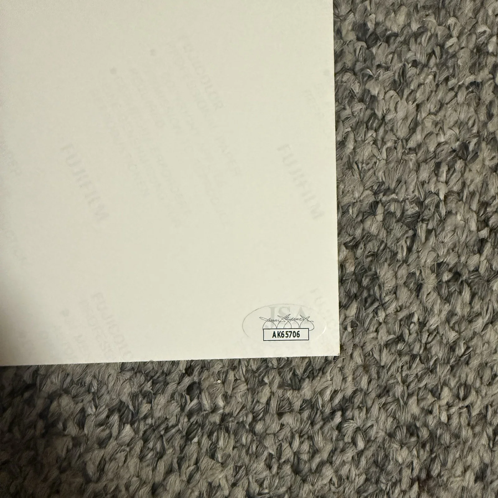 G JONES EPROM SIGNED ACID DISK 2 PHOTO WITH JSA COA, image 3
