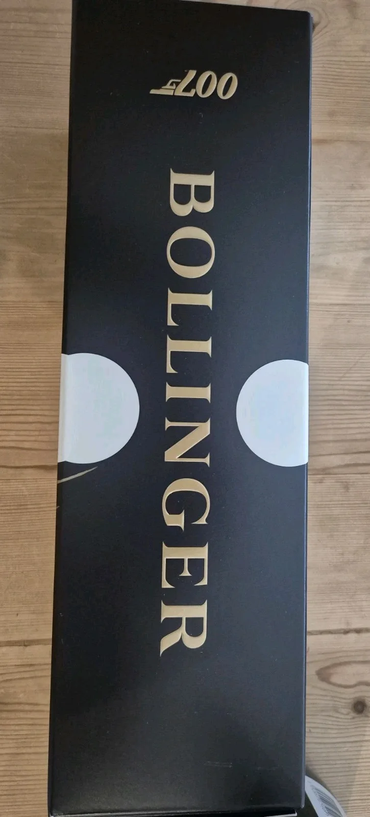 James Bond 007 Bollinger bottle and box Special Cuvee Champagne EMPTY!, image 4
