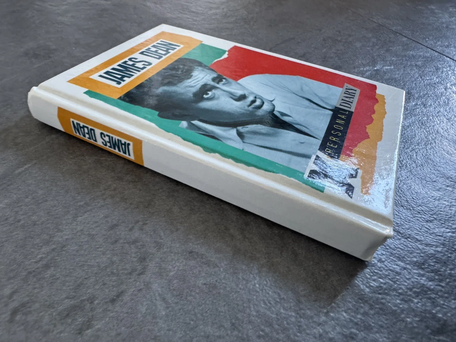 Vintage 80s James Dean Personal Diary Book With Photos, Facts Etc unused, изображение 3