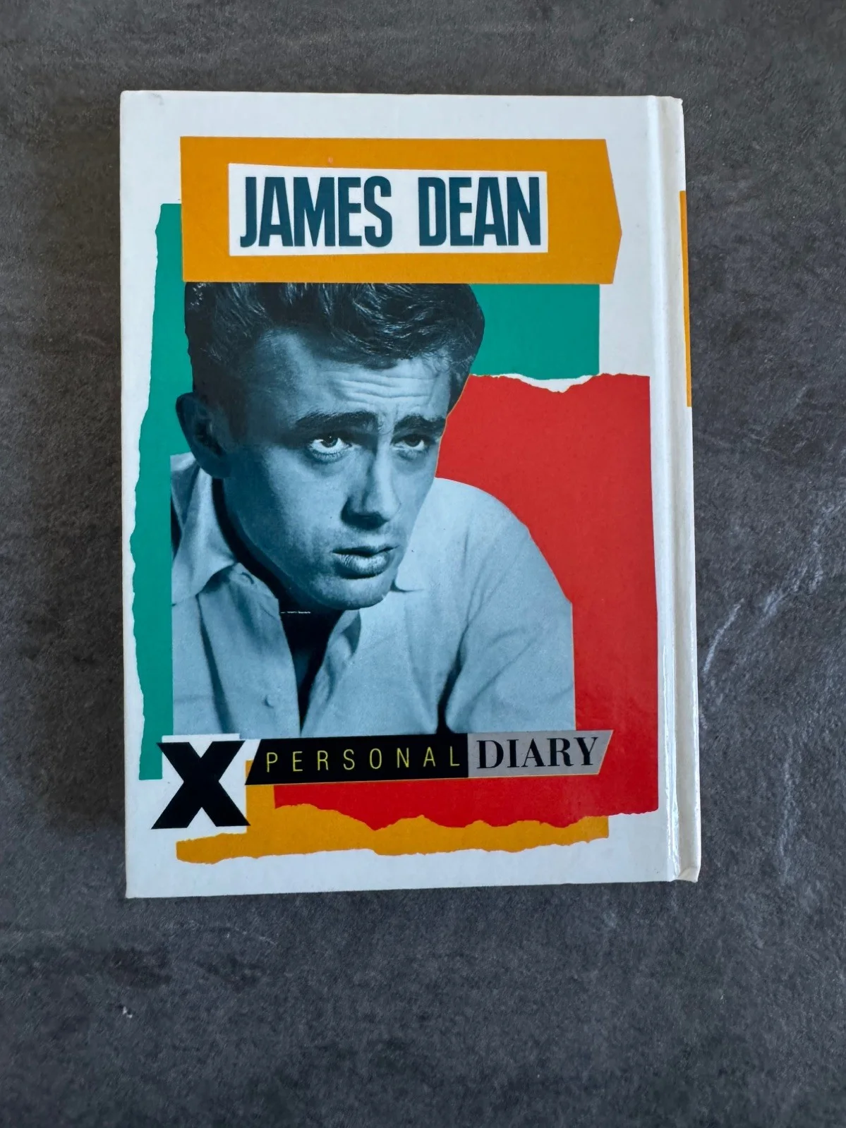 Vintage 80s James Dean Personal Diary Book With Photos, Facts Etc unused, изображение 5
