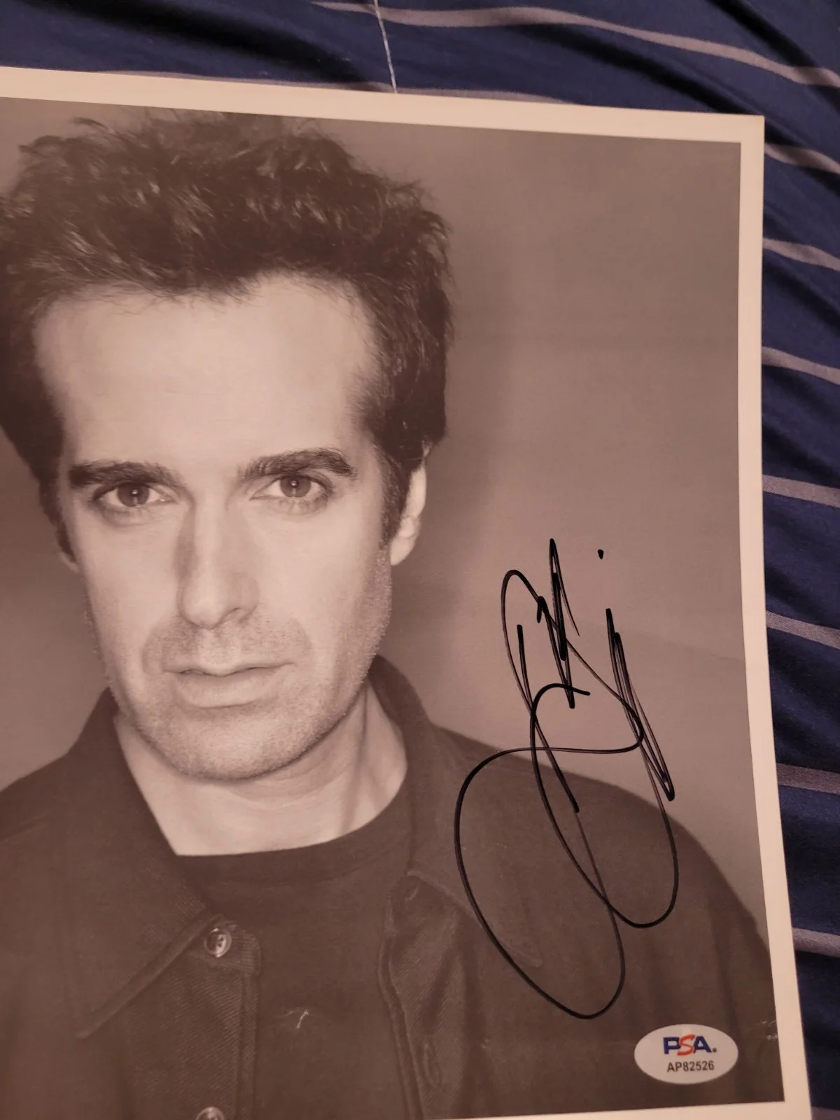 david copperfield — David Copperfield Signed Autograph 8x10 PSA COA Magician Illusions, image 3