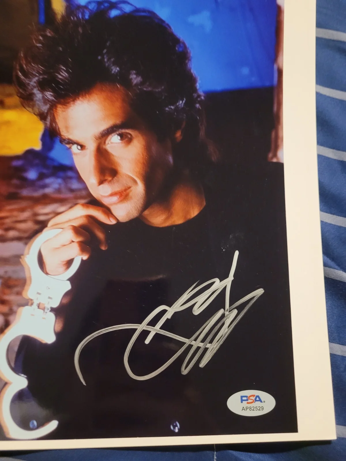 david copperfield — David Copperfield Signed Autograph 8x10 PSA COA Magician Illusions, image 3