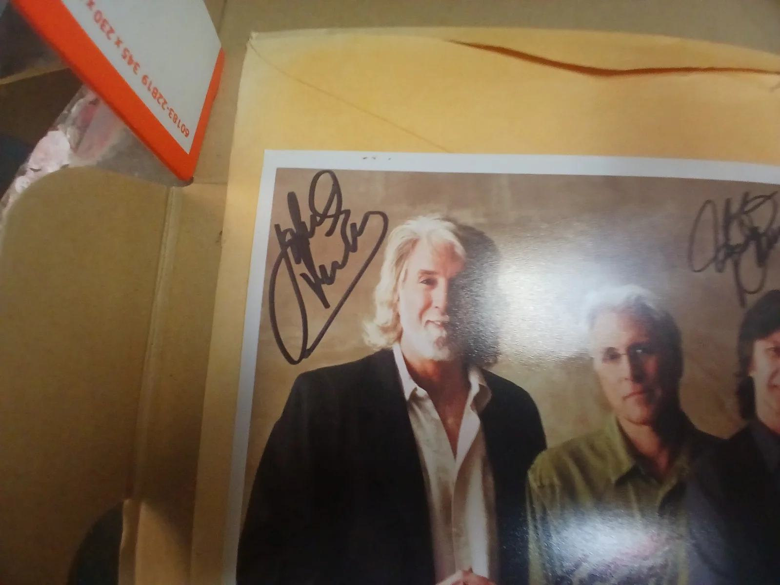 Nitty Gritty Dirt Band Signed 8x10 Cardstock Promo Photo color Guerented, image 4