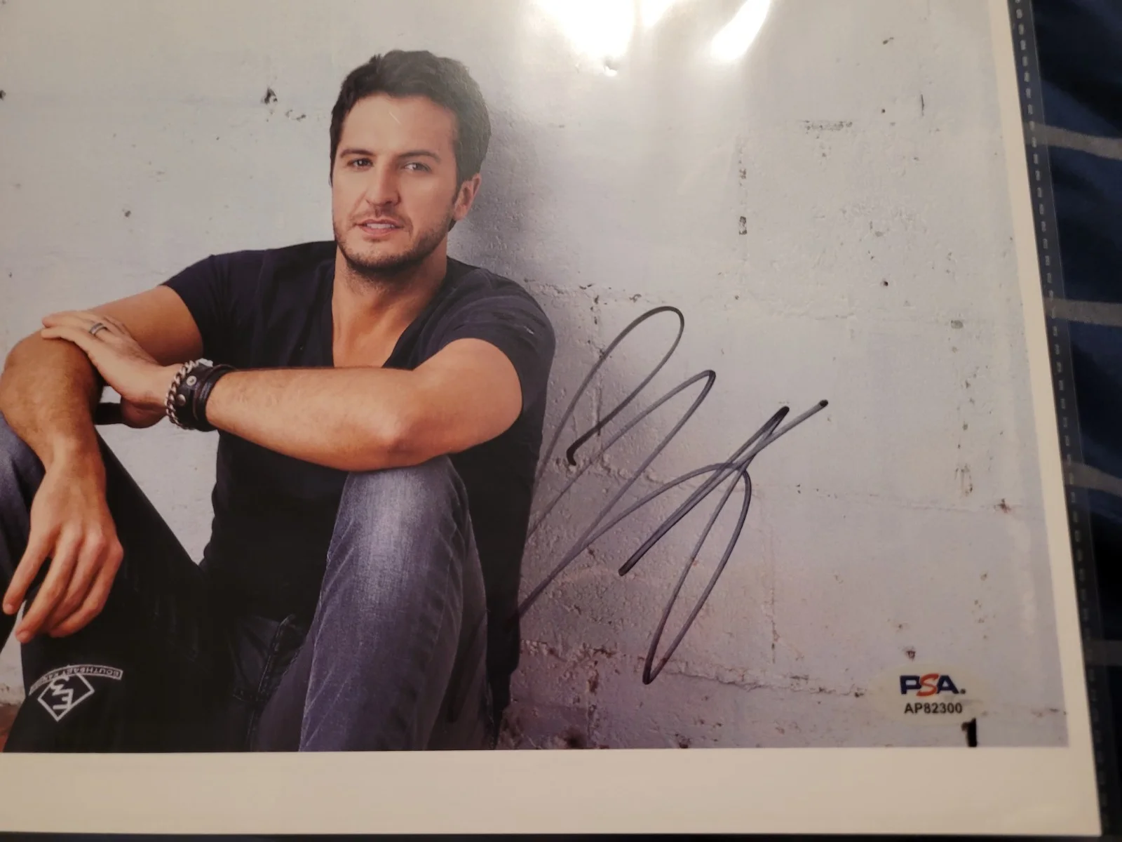 Luke Bryan Signed autograph 8x10 PSA COA Crash My Party Tailgates & Tanlines, image 3