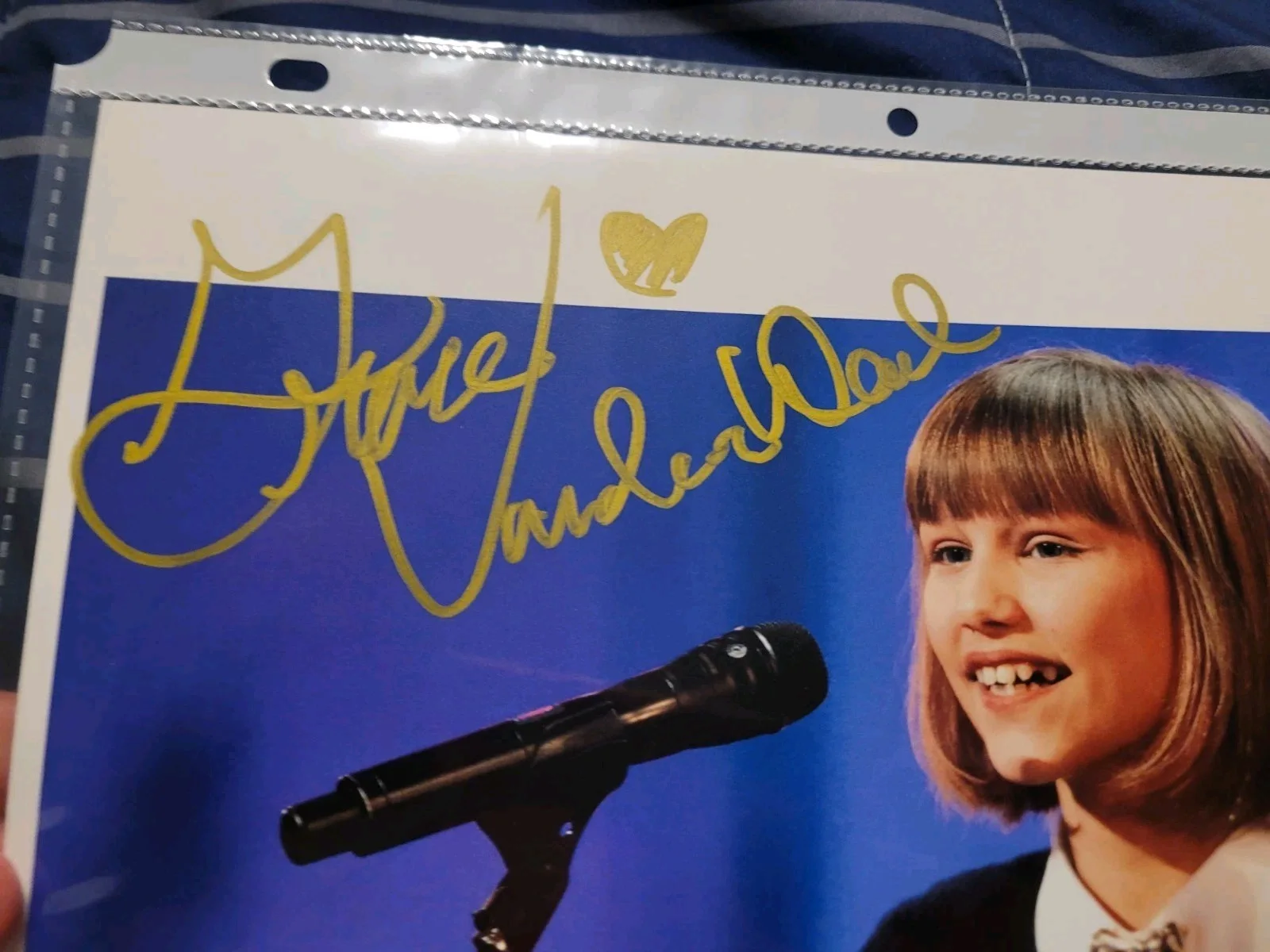 Grace Vanderwaal Signed autograph 8x10 PSA COA Early Full Signature, image 2