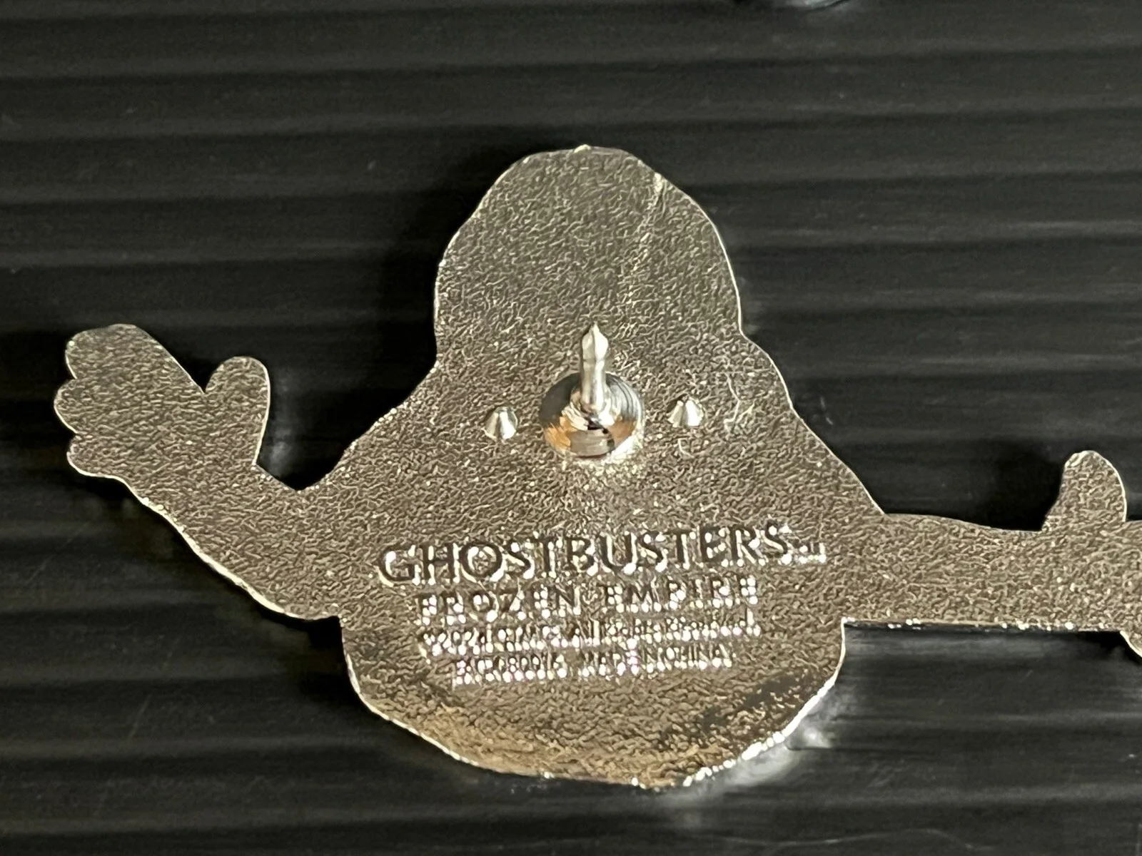 Ghostbusters Frozen Empire Slimer Metal Pin Badge 2024 Odeon Exclusive, image 3