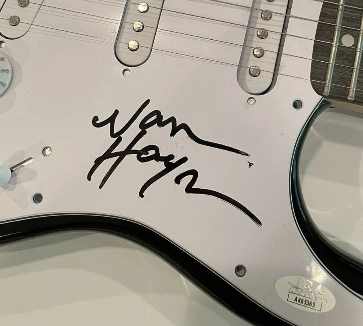 Warren Haynes Allman Brothers Signed Custom Logo Electric Guitar JSA COA, изображение 2