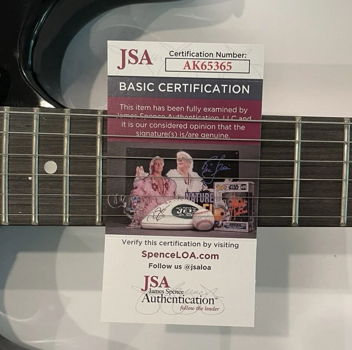 Warren Haynes Allman Brothers Signed Custom Logo Electric Guitar JSA COA, изображение 4