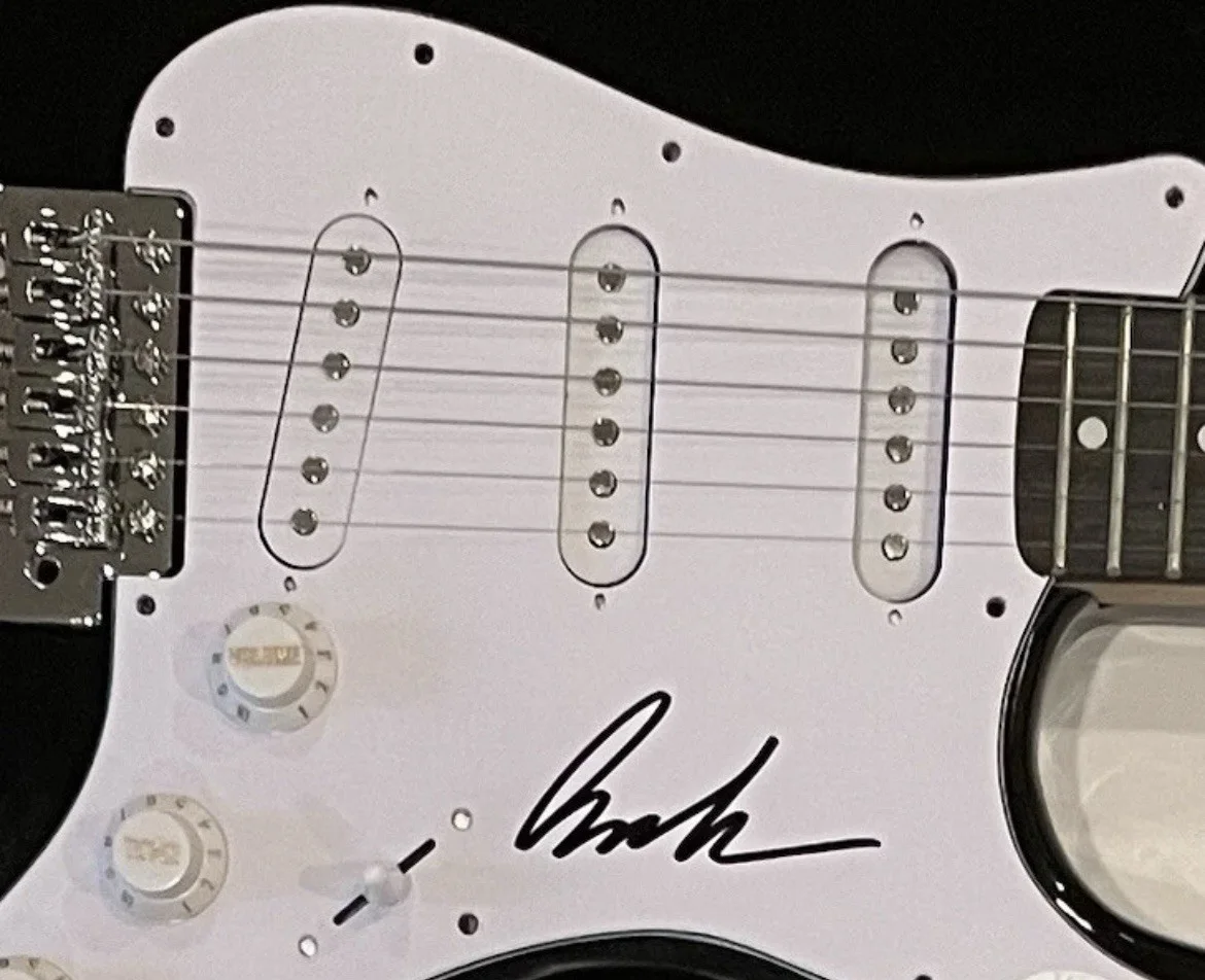 Beck Hansen Signed Autographed Custom Electric Guitar JSA COA, image 2
