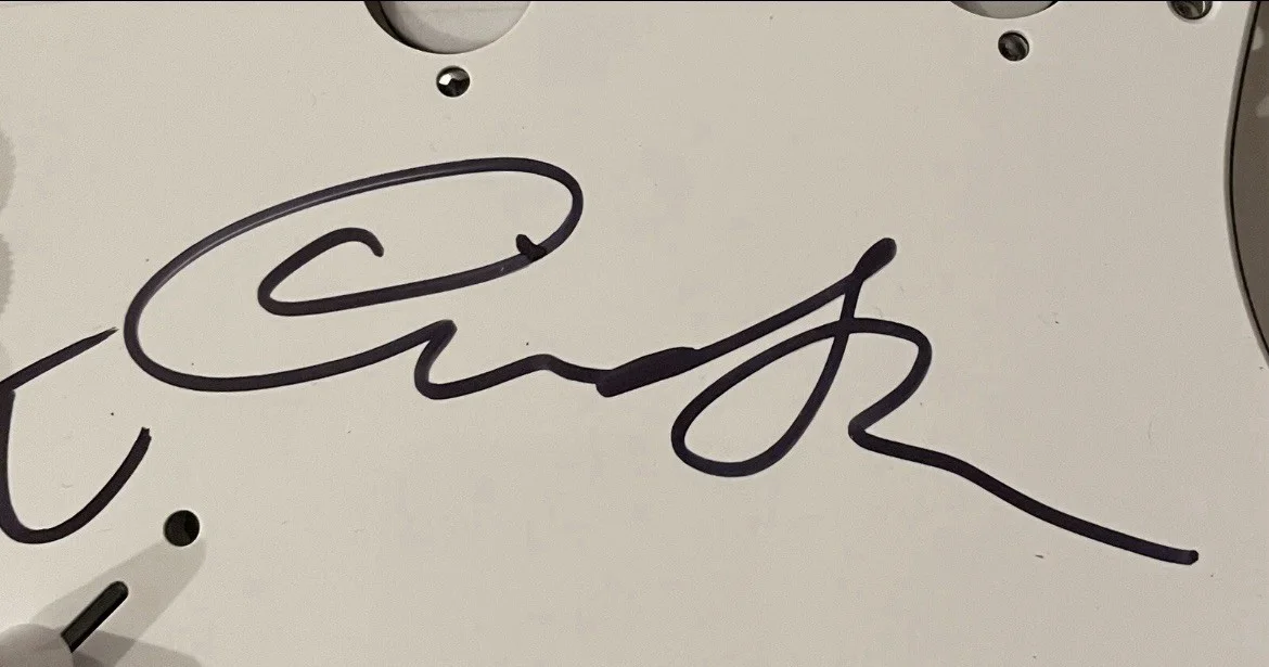 The B-52’s Cindy Wilson Kate Pierson Signed Custom Electric Guitar Rare, изображение 3