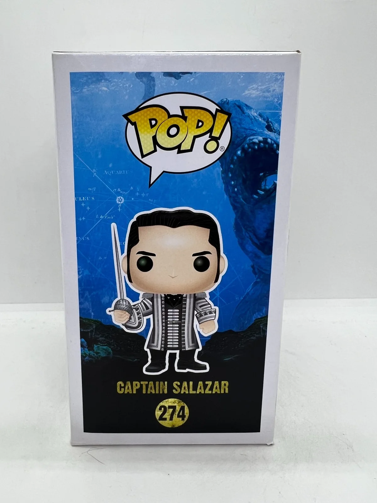Javier Bardem Signed Captain Salazar Funko Pop Pirates of the Caribbe #274 ACOA, изображение 3