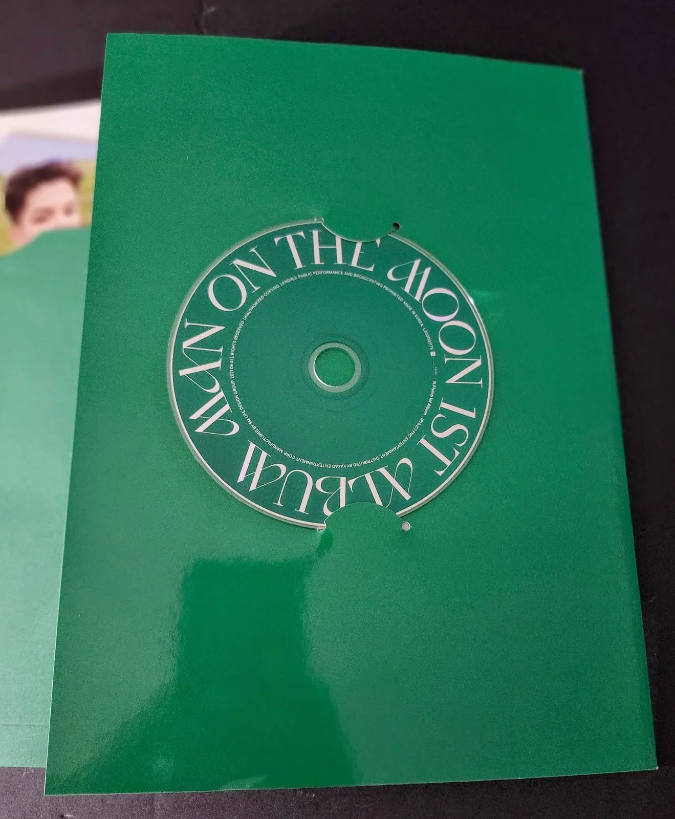 2021 N.Flying - Man on the Moon Signed Autographed CD N. FLYING 1st. Album, изображение 2