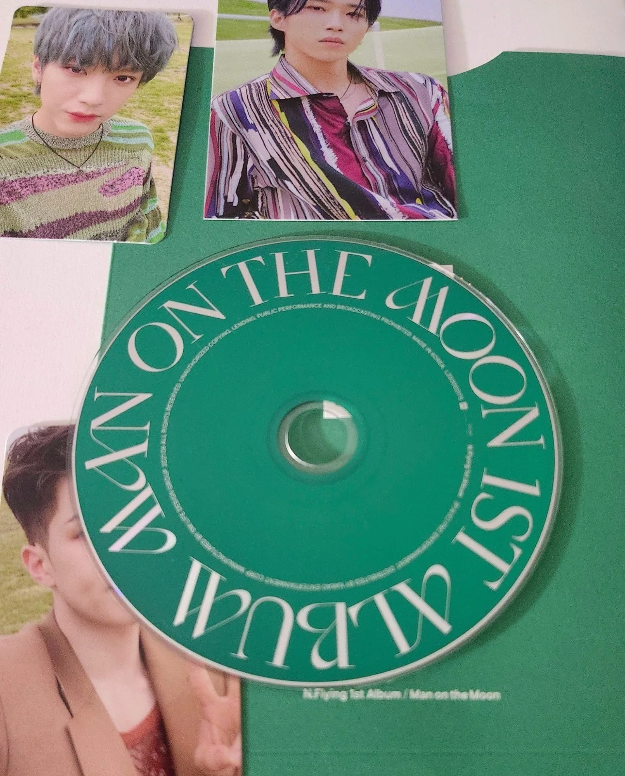 2021 N.Flying - Man on the Moon Signed Autographed CD N. FLYING 1st. Album, изображение 5