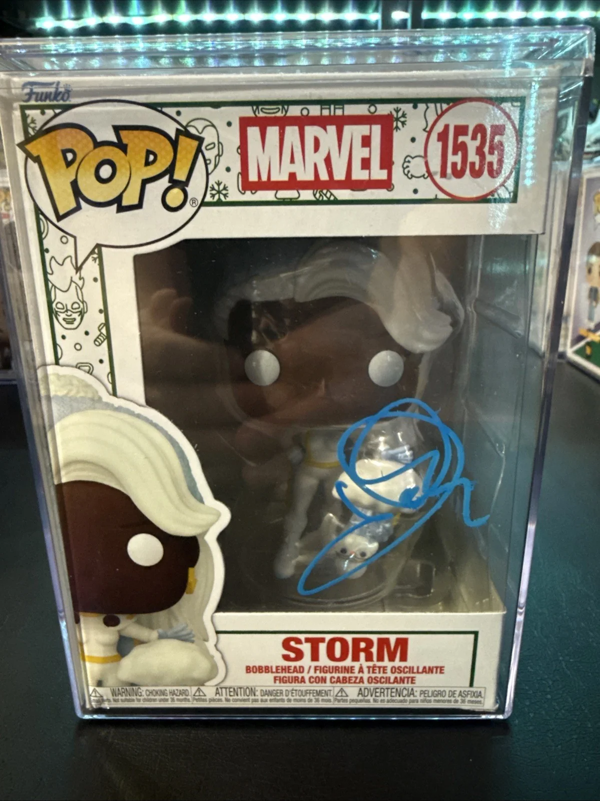 HALLE BERRY — HALLE BERRY SIGNED AUTOGRAPH X-MEN FUNKO POP 1535 BECKETT BAS STORM MARVEL