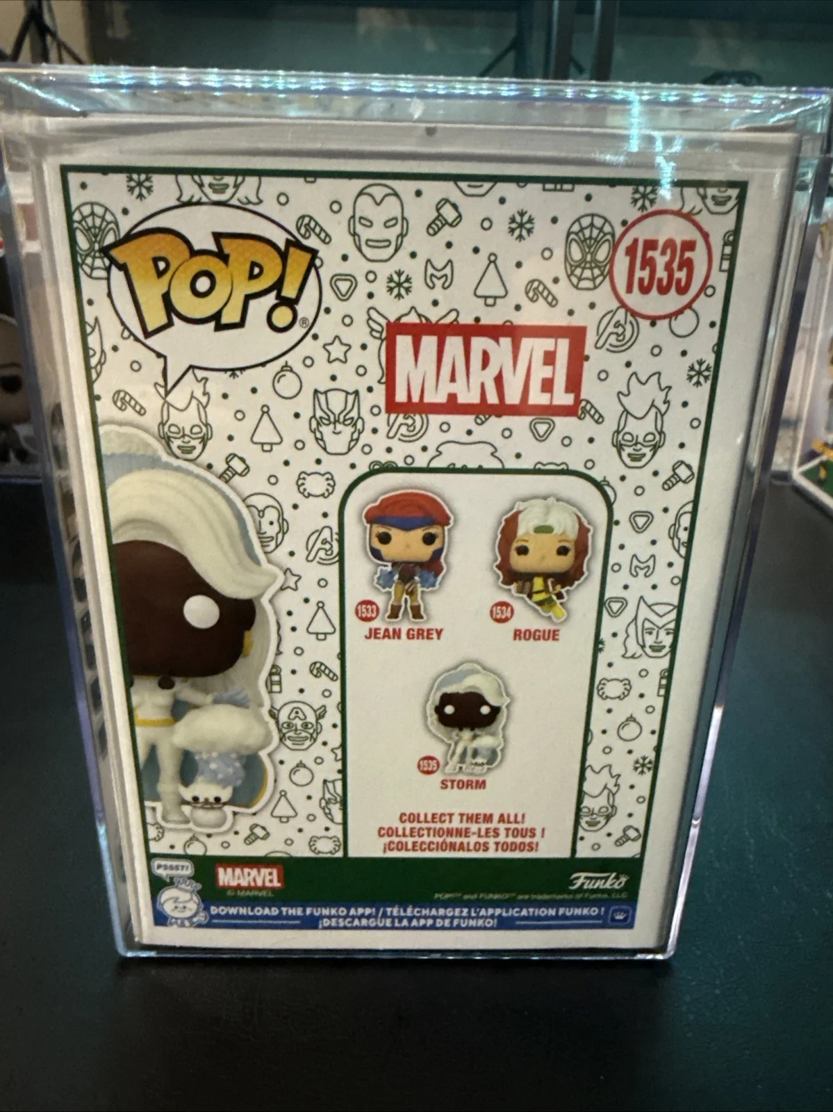 HALLE BERRY — HALLE BERRY SIGNED AUTOGRAPH X-MEN FUNKO POP 1535 BECKETT BAS STORM MARVEL, image 3