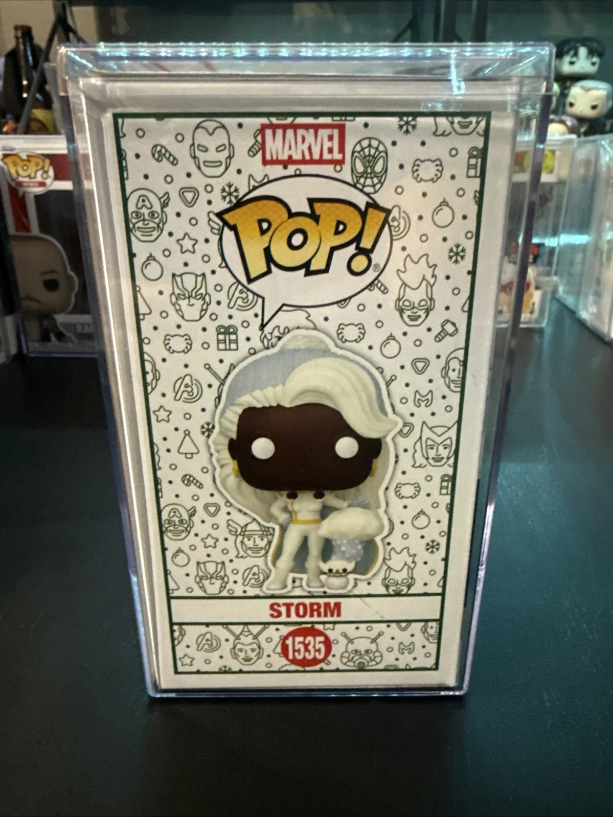 HALLE BERRY — HALLE BERRY SIGNED AUTOGRAPH X-MEN FUNKO POP 1535 BECKETT BAS STORM MARVEL, image 4