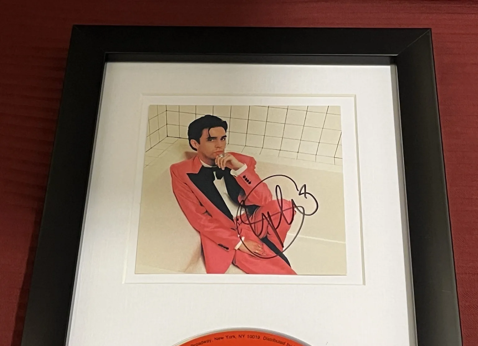 STEPHEN SANCHEZ SIGNED & FRAMED ANGEL FACE AWESOME CD DISPLAY AUTOGRAPH COA, image 3