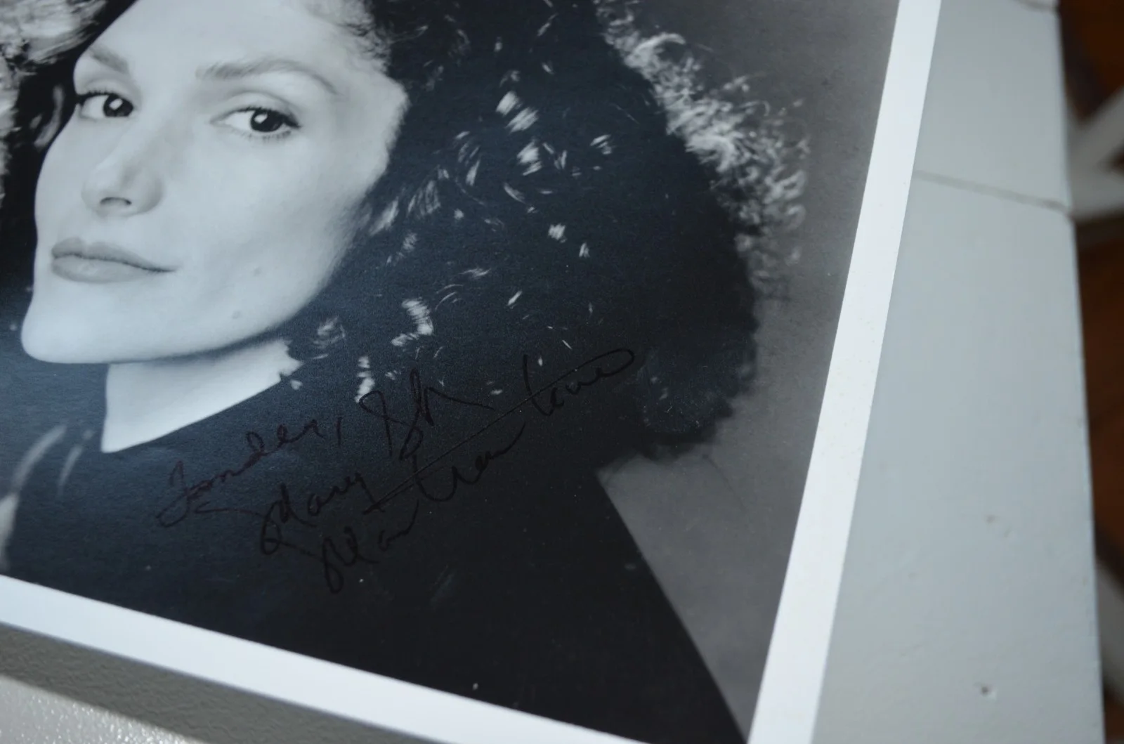 Mary Elizabeth Mastrantonio Signed 8x10 Photo Actress, Color of Money, Broadway, изображение 2